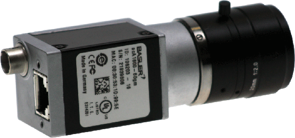 Riesige Auswahl an verschiedenen Basler Kameras und Zubehör für optische Qualitätskontrollen